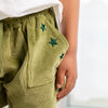 ZIGGY LOU CORD SHORTS - EVERGREEN