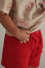 ZIGGY LOU SHORTS - SHAWN THE PRAWN