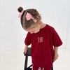 ZIGGY LOU SIGNATURE TEE - PLUM
