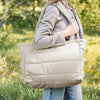 DONE BY DEER QUILTED CHANGING TOTE BAG