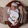 SNUGGLE HUNNY BEARS ORGANIC SNUGGLESUIT CONVERTIBLE ROMPER