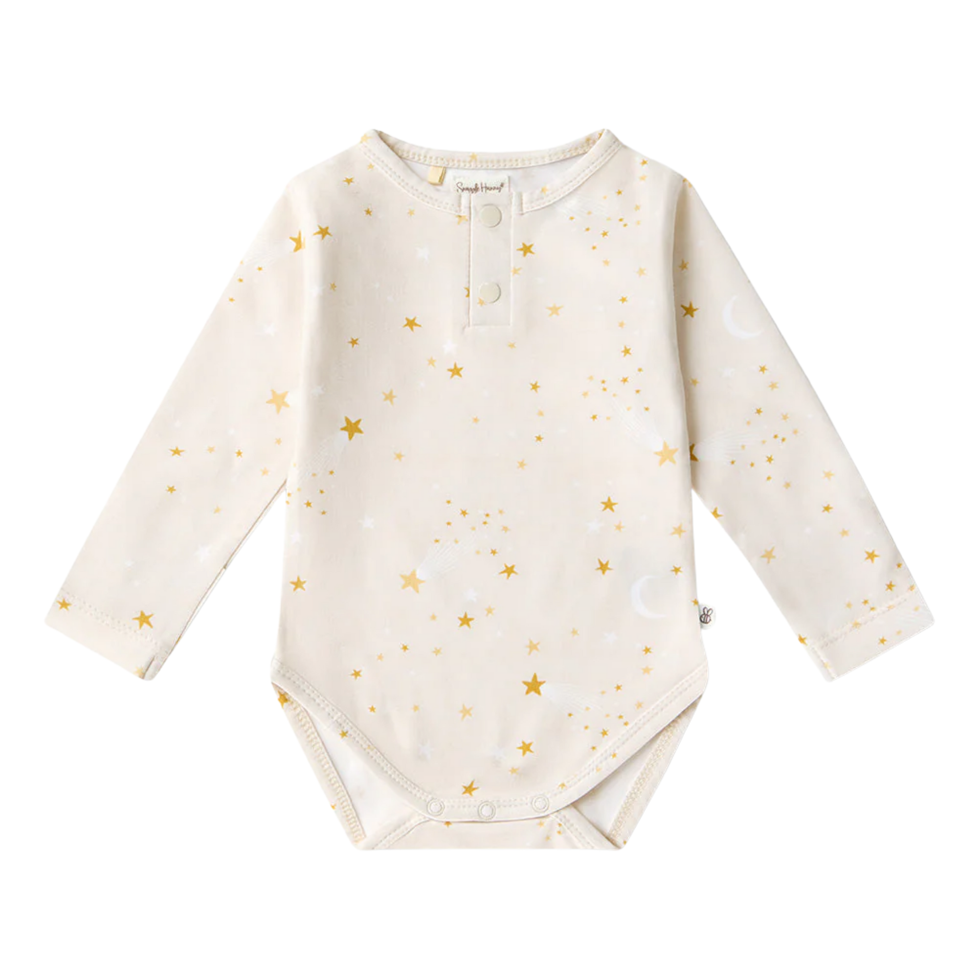 SNUGGLE HUNNY STARDUST LONG SLEEVE BODYSUIT