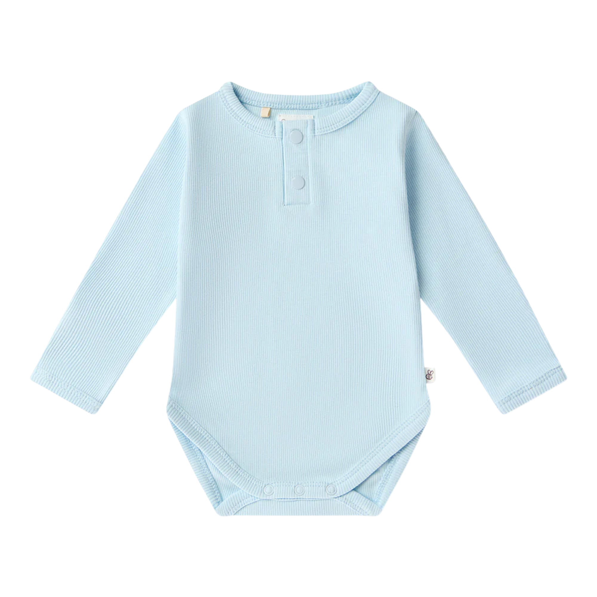 SNUGGLE HUNNY BABY BLUE LONG SLEEVE BODYSUIT