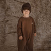 CINNAMON BABY CHUNKY BEANIE - CHOCOLATE