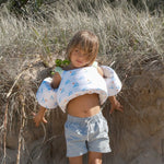 SUNNYLIFE FLOATIE JACKET SAMMY THE SEAGUL BLUE WAVE