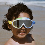 SUNNYLIFE KIDS SWIM MASK INTO THE JUNGLE MULTI