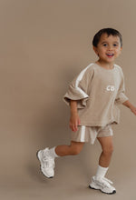 CINNAMON BABY TERRY TRACK SET - OAK