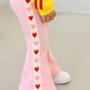 POSS & SOSS HEART FLARES IN BUBBLEGUM