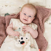 DONE BY DEER SENSORY RATTLE WITH TEETHER DOTTI SAND