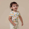 SNUGGLE HUNNY SUNNY CITRUS SHORT SLEEVE BODYSUIT