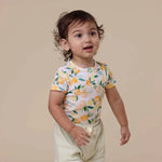 SNUGGLE HUNNY SUNNY CITRUS SHORT SLEEVE BODYSUIT