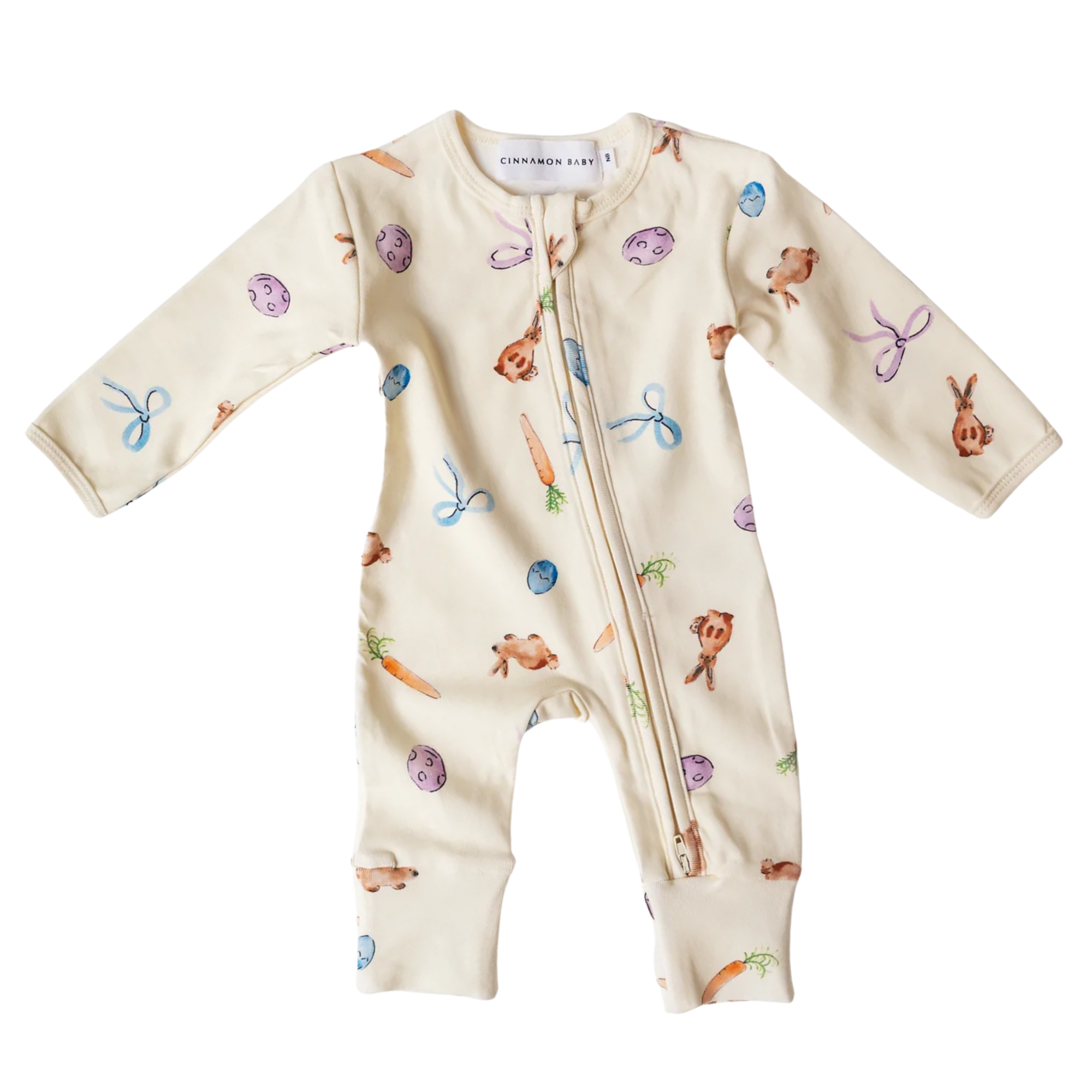 CINNAMON BABY EASTER HUNT GROWSUIT