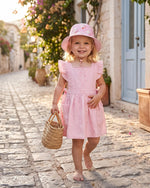 TOSHI BABY PINAFORE FLORENCE BLOSSOM