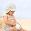 TOSHI FLAP CAP BABY DOVE