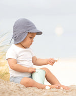 TOSHI FLAP CAP BABY PERIWINKLE
