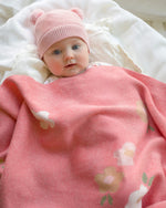 TOSHI ORGANIC BEANIE SNOWY / MISTY ROSE