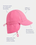 TOSHI SWIM FLAP CAP BEACHCOMBER WATERMELON