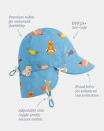 TOSHI SWIM SUNHAT PIRATE BEACH BUDDIES