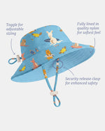TOSHI SWIM SUNHAT PIRATE MUD CRABS