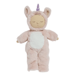 DINKUM DOLLS COZY DINKUMS UNICORN - SUGARPIE PINK
