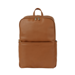 OIOI MULTITASKER BACKPACK - CHESTNUT FAUX LEATHER