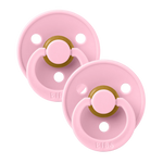 BIBS COLOUR 2 PACK - BABY PINK