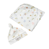 SNUGGLE HUNNY GARDEN FRIENDS JERSEY WRAP & BEANIE SET
