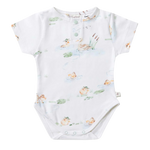 SNUGGLE HUNNY DUCK POND SHORT SLEEVE BODYSUIT