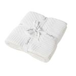 SNUGGLE HUNNY WHITE DIAMOND KNIT BLANKET