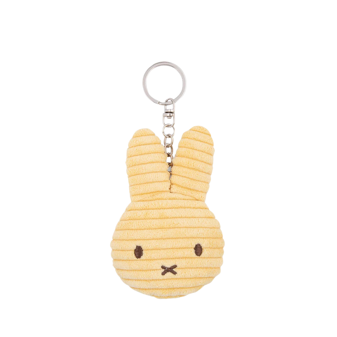 MIFFY FLAT KEYCHAIN ECO CORDUROY BUTTERCREAM