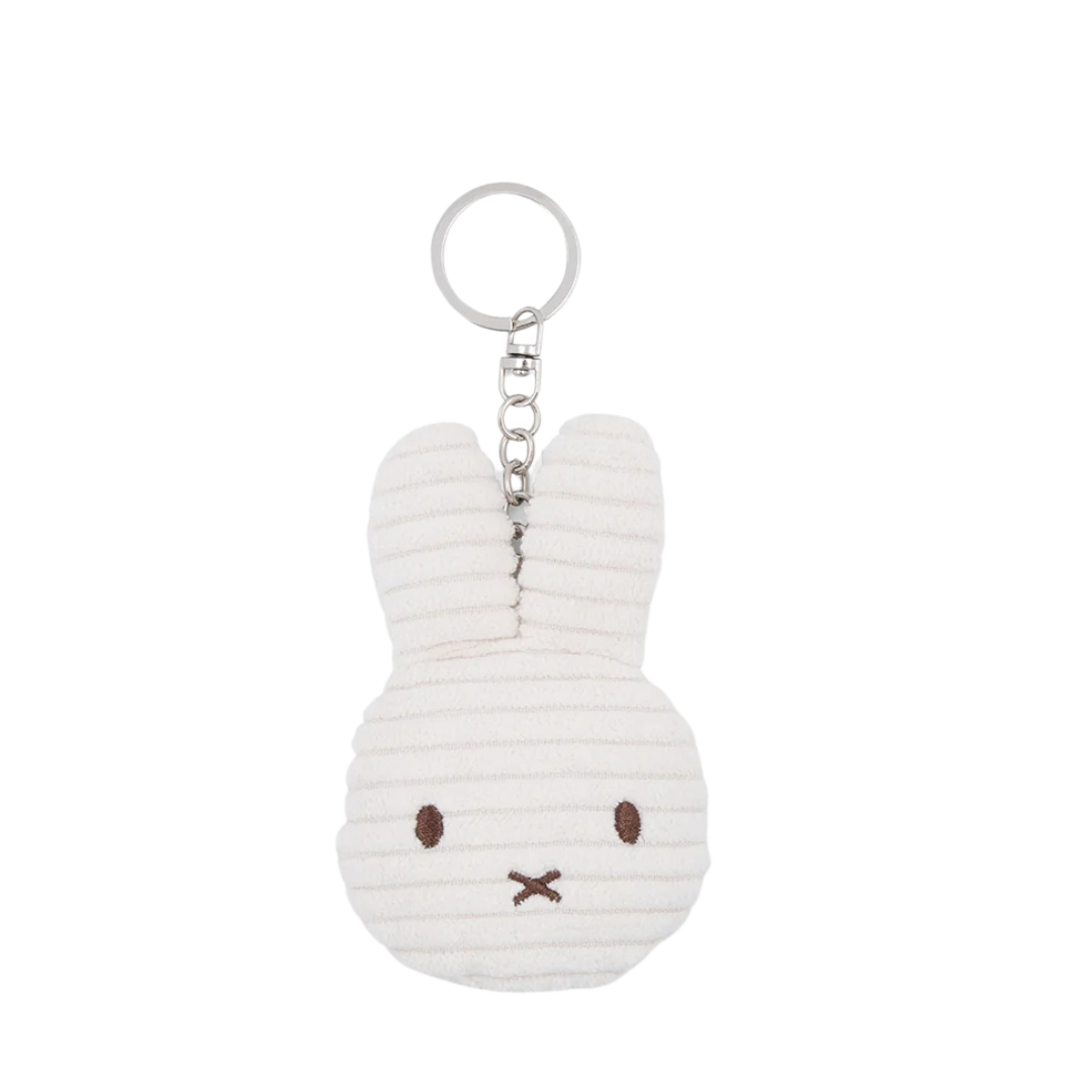 MIFFY FLAT KEYCHAIN ECO CORDUROY OFFWHITE