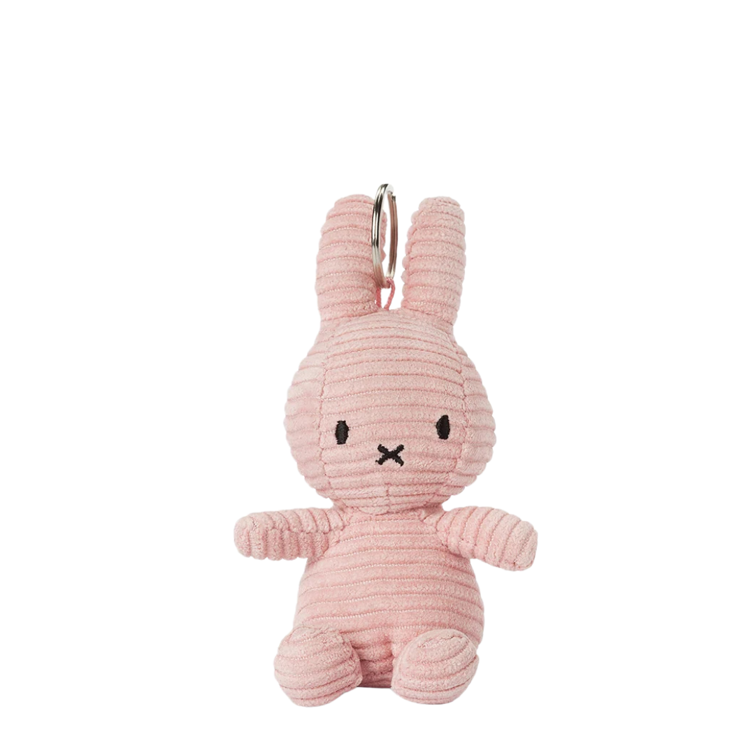 MIFFY KEYCHAIN ECO CORDUROY PINK