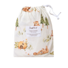 SNUGGLE HUNNY BEARS ORGANIC FITTED COT SHEET