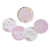 SNUGGLE HUNNY ISLA & LILAC REVERSIBLE MILESTONE CARDS