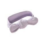 SNUGGLE HUNNY LAVENDER RIBBED ORGANIC TOPKNOT