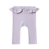 SNUGGLE HUNNY LAVENDER ORGANIC PANTS WITH FRILL