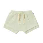 SNUGGLE HUNNY HONEYDEW ORGANIC SHORTS