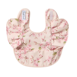 SNUGGLE HUNNY CHERRY BLOSSOM FRILL SNUGGLE BIB