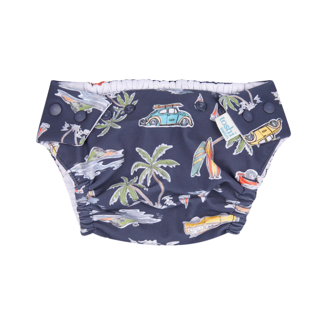 SWIM BABY NAPPY CLASSIC SURF TWILIGHT
