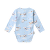 SNUGGLE HUNNY TAKING FLIGHT LONG SLEEVE ORGANIC BODYSUIT