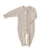 ZIGGY LOU CLASSIC KNIT ROMPER - BISCOTTI FLECK