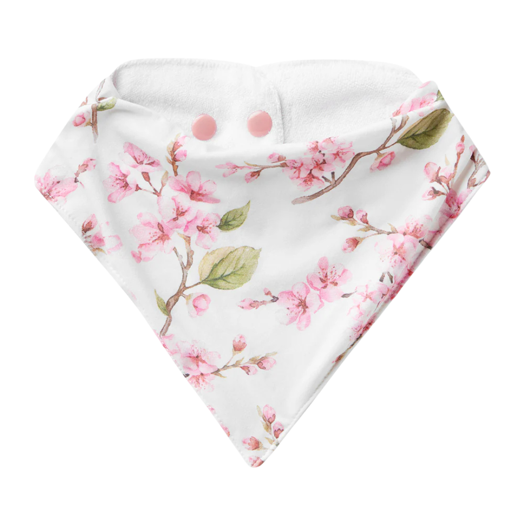 SNUGGLE HUNNY CHERRY BLOSSOM DRIBBLE BIB
