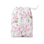 SNUGGLE HUNNY CHERRY BLOSSOM FITTED COT SHEET