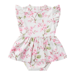 SNUGGLE HUNNY CHERRY BLOSSOM SHORT SLEEVE DRESS