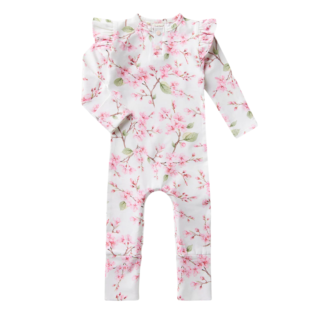 SNUGGLE HUNNY CHERRY BLOSSOM GROWSUIT