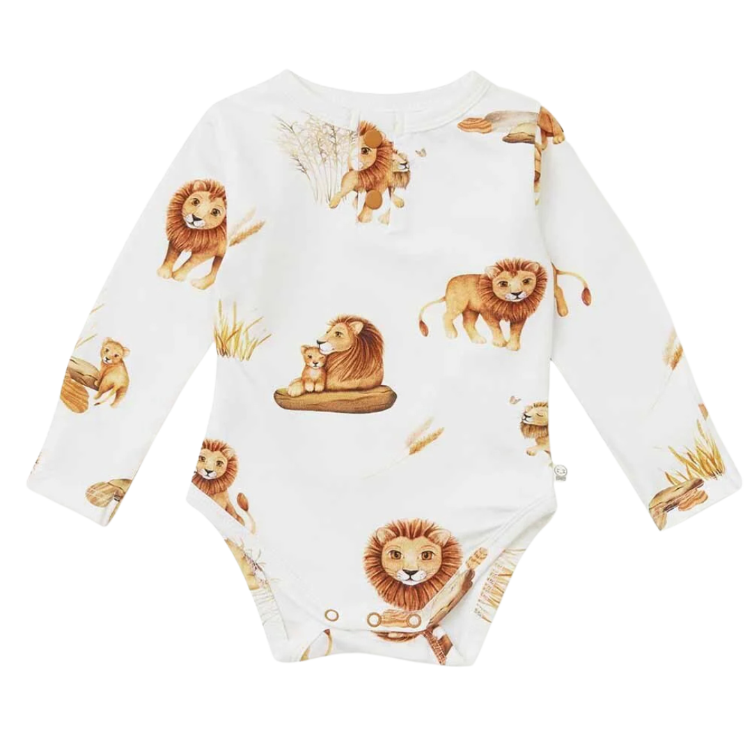 SNUGGLE HUNNY LION LONG SLEEVE BODYSUIT