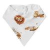 SNUGGLE HUNNY DRIBBLE BIB - LION