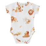SNUGGLE HUNNY LION SHORT SLEEVE BODYSUIT