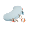 DONE BY DEER TUMMY TIME ACTIVITY TOY PLAYGROUND BLUE