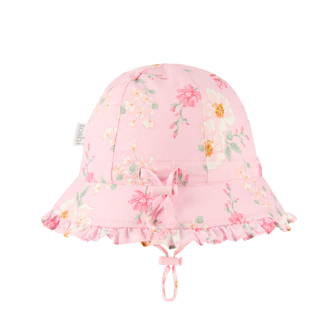 TOSHI BELL HAT MATILDA DESERT ROSE BLOSSOM